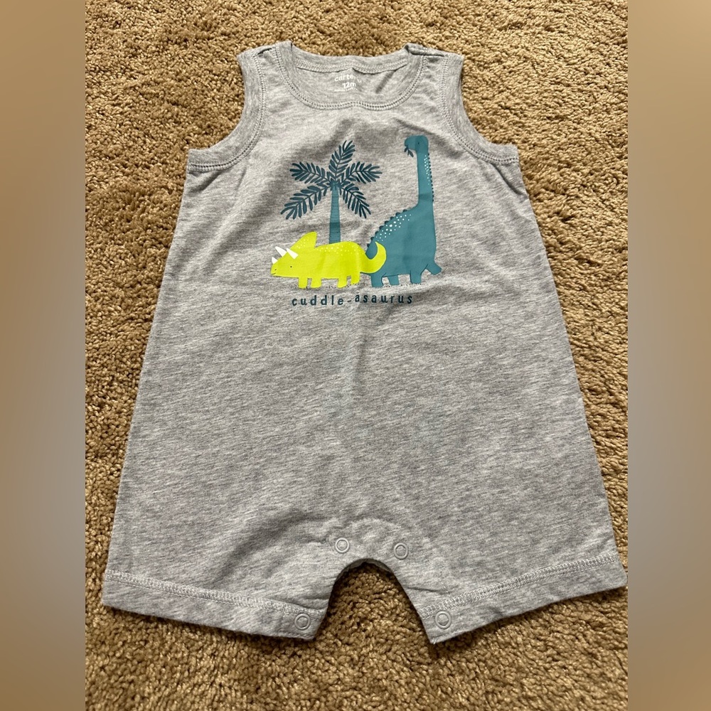 Carter’s Dino Baby boy Onesie